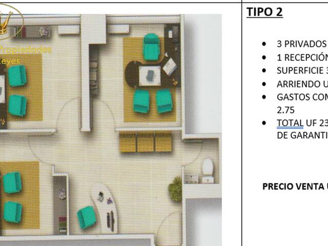 #1115 - Oficina para Venta en Calama - II - 2