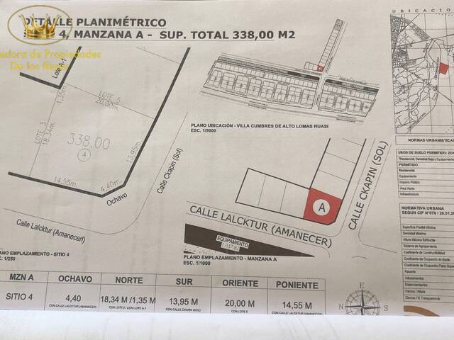 #1850 - Terreno para Venta en Calama - II - 1